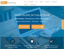 Tablet Screenshot of livechatmonitoring.com